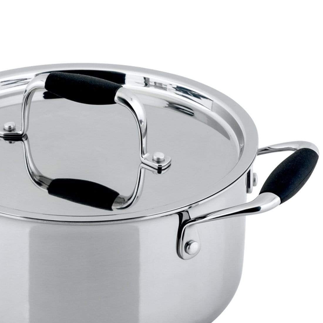 Wonderchef Cookware Wonderchef Stanton Casserole With Steamer 24Cm Stainless Steel