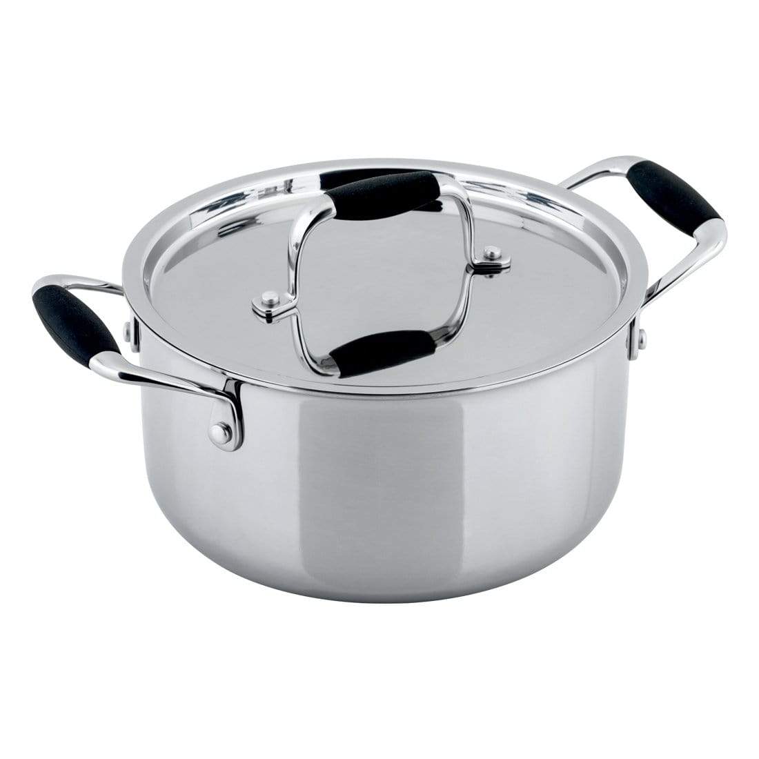 Wonderchef Cookware Wonderchef Stanton Casserole With Steamer 24Cm Stainless Steel