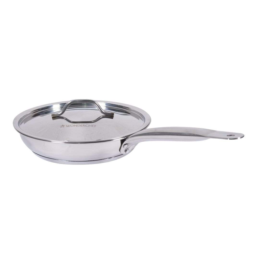 Wonderchef Cookware Wonderchef Stanton Fry Pan with SS Lid-24 cm