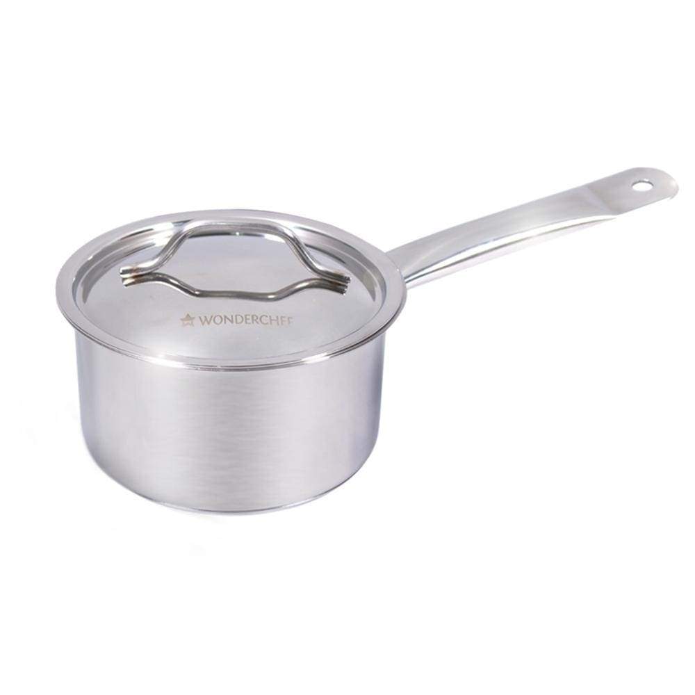 Wonderchef Cookware Wonderchef Stanton Sauce Pan with SS Lid-16 cm