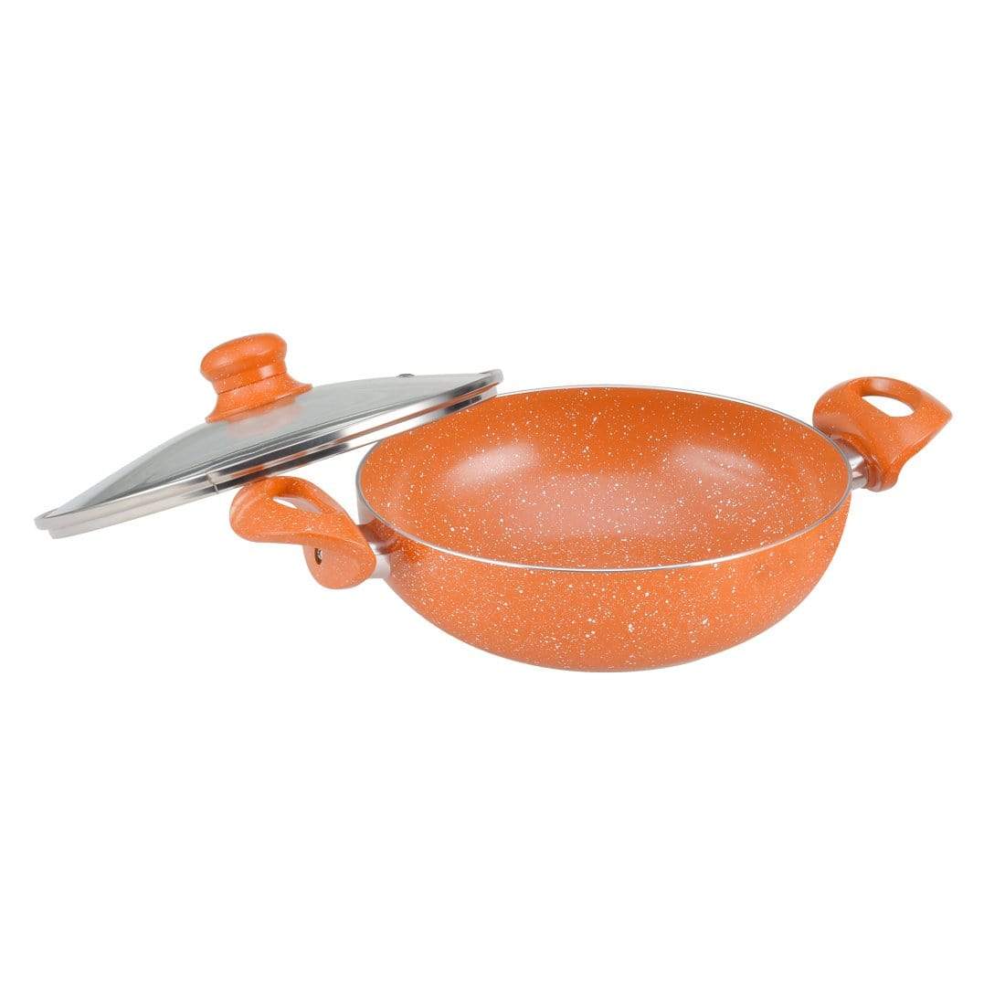 Wonderchef Cookware Wonderchef Tangerine Wok With Lid 20Cm