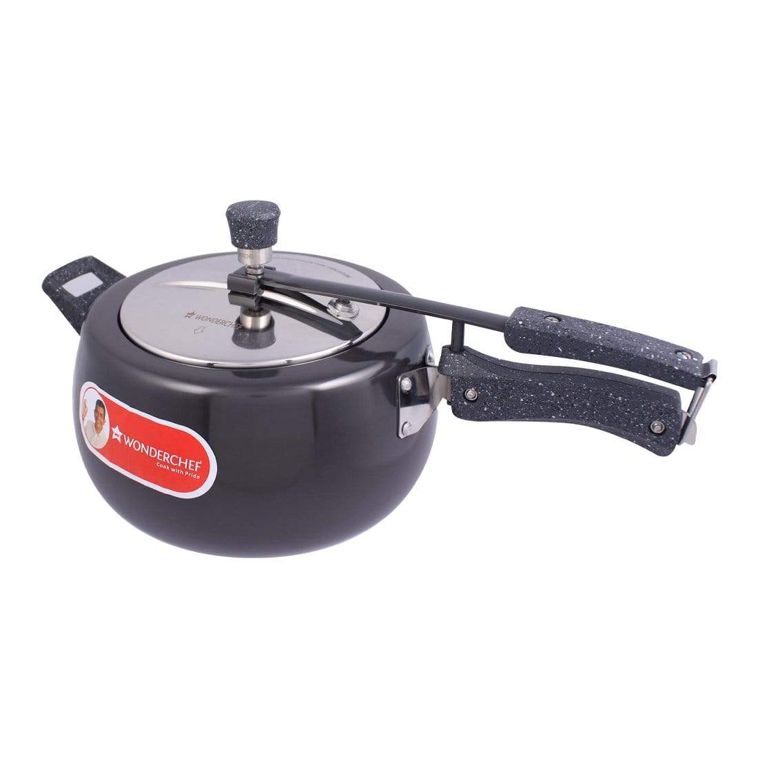 Wonderchef Cookware Wonderchef Taurus Hard Anodized Pressure Cooker (5 litre)