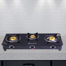 Load image into Gallery viewer, Wonderchef Cookware Wonderchef Ultima 3 Burner Glass Cooktop