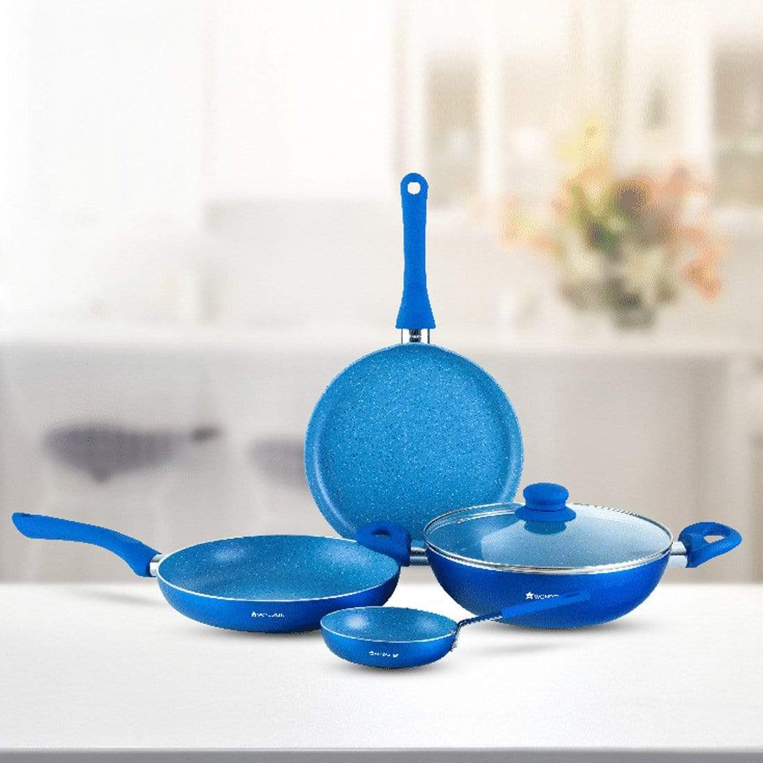 Wonderchef Cookware Wonderchef  Valencia Set - Blue