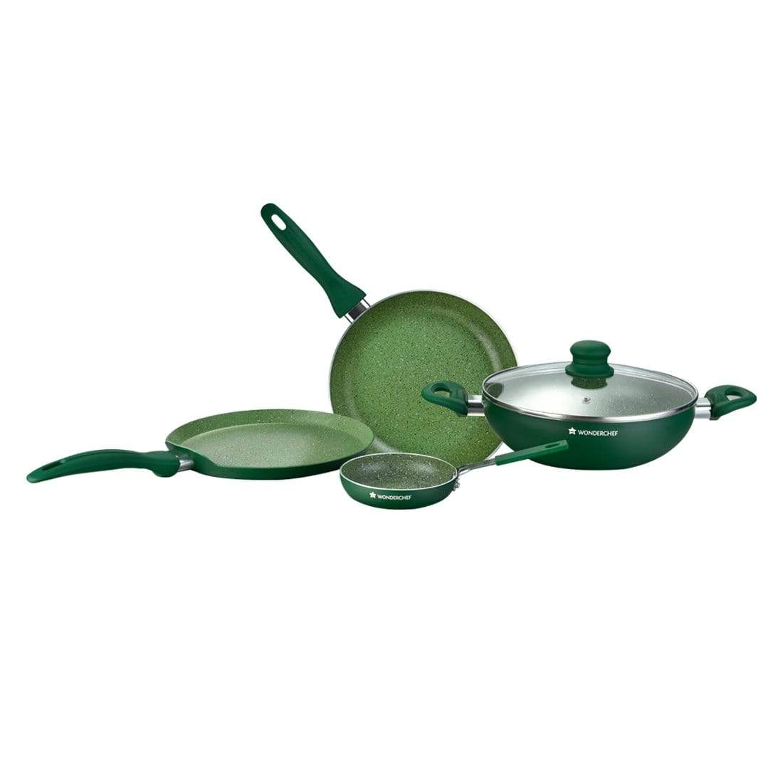 Wonderchef Cookware Wonderchef  Valencia Set - Green