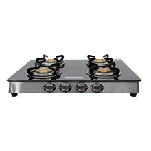 गैलरी व्यूवर में इमेज लोड करें, Wonderchef Cookware Wonderchef Zest 4 Burner Glass Cooktop