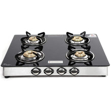 गैलरी व्यूवर में इमेज लोड करें, Wonderchef Cookware Wonderchef Zest 4 Burner Glass Cooktop