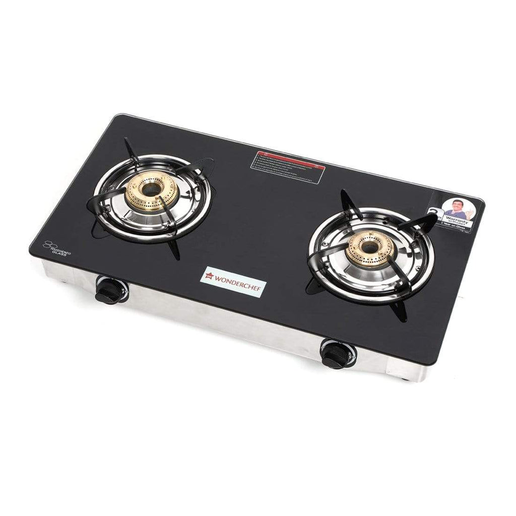 Wonderchef Cookware Wonderchef Zest Glass Cooktop 2 Burner