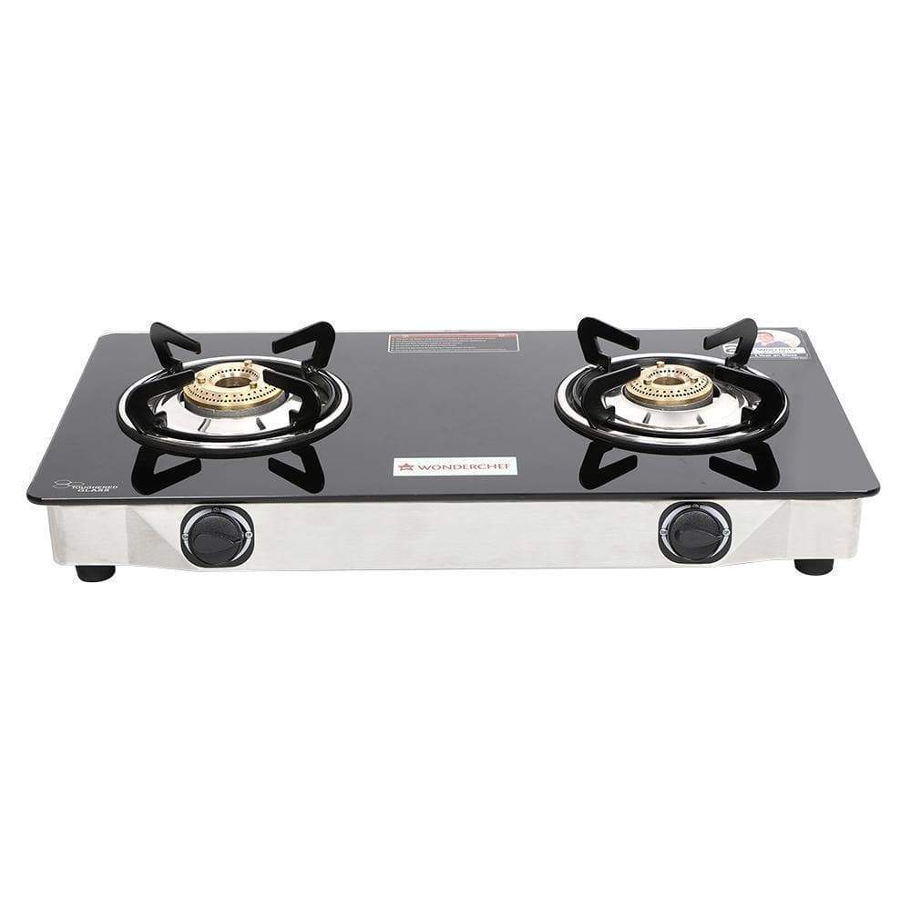 Wonderchef Cookware Wonderchef Zest Glass Cooktop 2 Burner