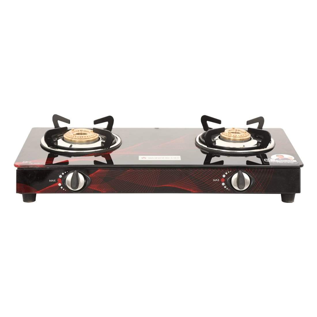 Wonderchef Cookware Wonderchef Zing 2 Burner Glass Cooktop