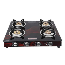 Load image into Gallery viewer, Wonderchef Cookware Wonderchef Zing 4 Burner Glass Cooktop