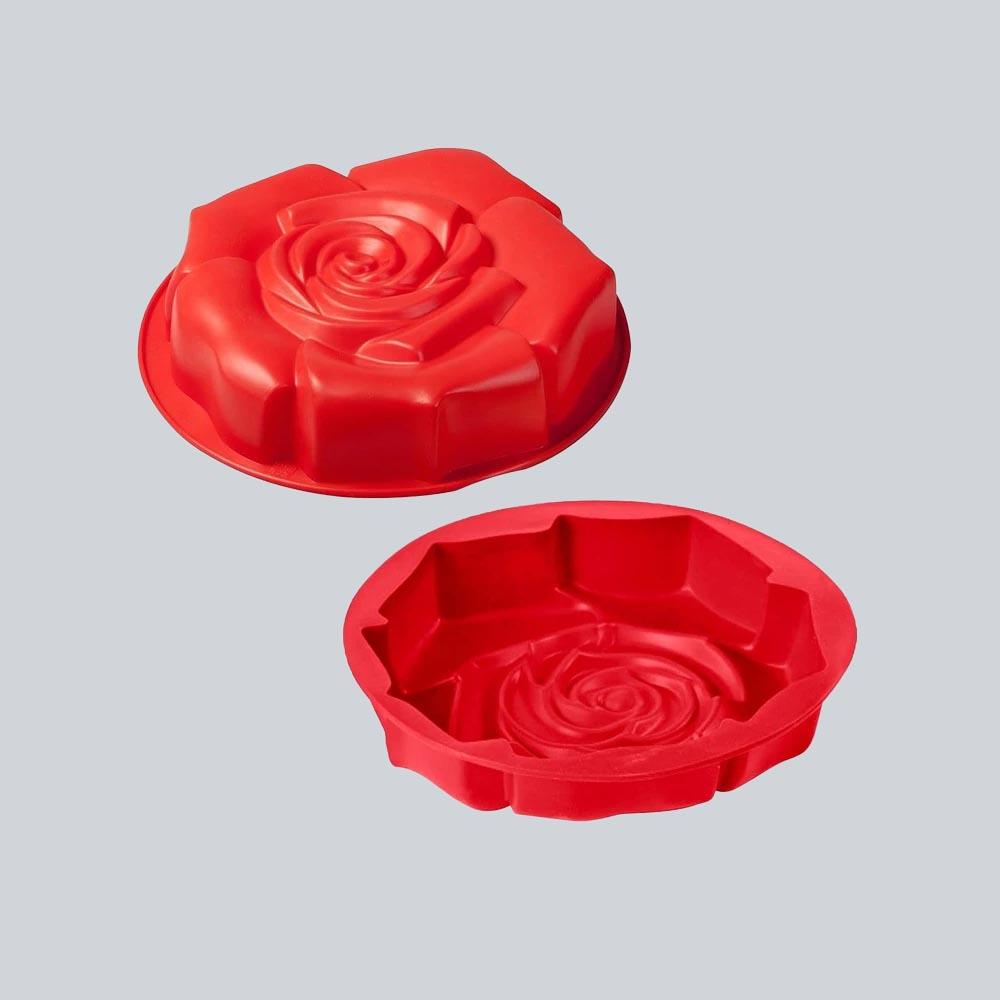 Pavoni Platinum Silicone Rose Shaped Cake Mould