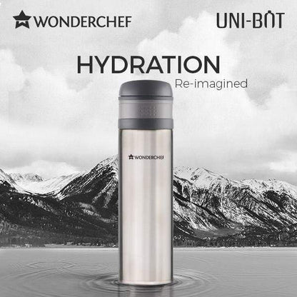 Wonderchef Flasks Wonderchef Uni-Bot 500Ml (Steel)