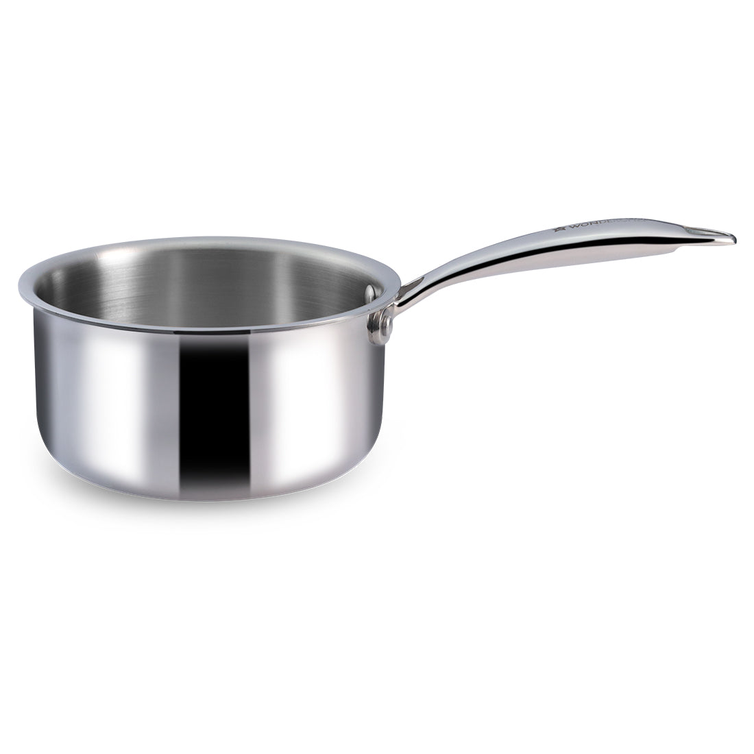 Wonderchef Nigella 3-Ply Stainless Steel Sauce Pan 16cm - Wonderchef