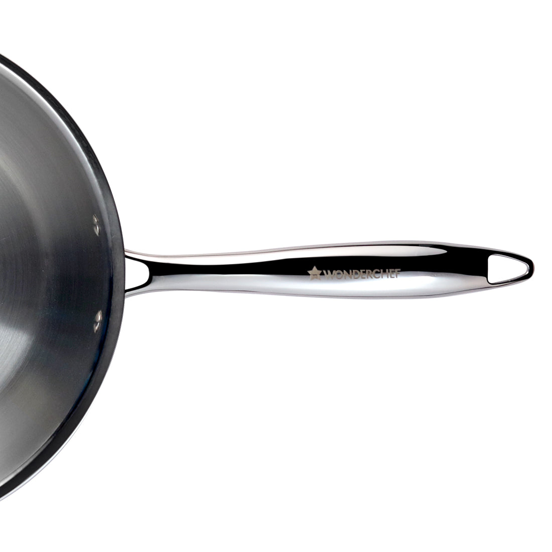 Wonderchef Nigella 3-Ply Stainless Steel Fry Pan 20cm - Wonderchef