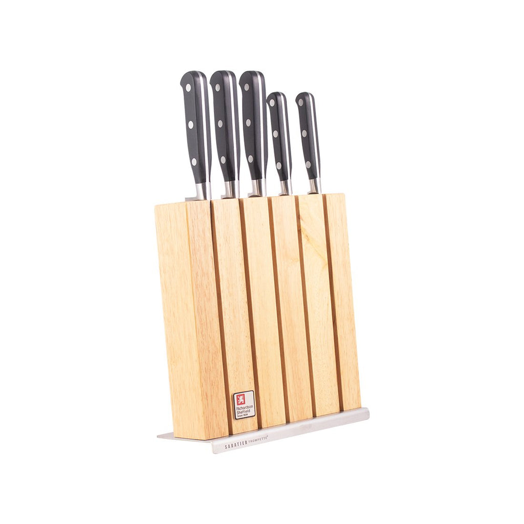 Sabateir Trompette 5 Pc Knife Block Set