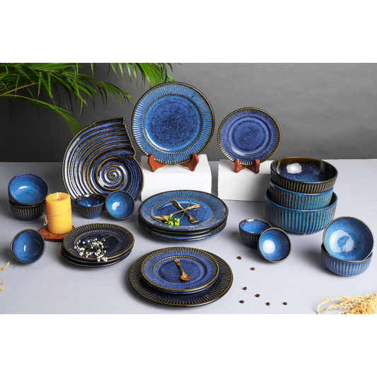 Amalfiee Handmade Mehran Premium Dinner Set of 28pcs