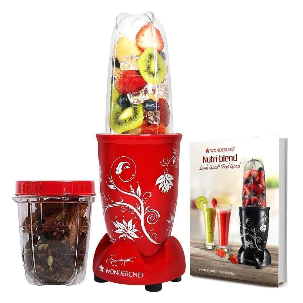 Wonderchef Nutri-Blend With Free Serving Glass Set - Wonderchef