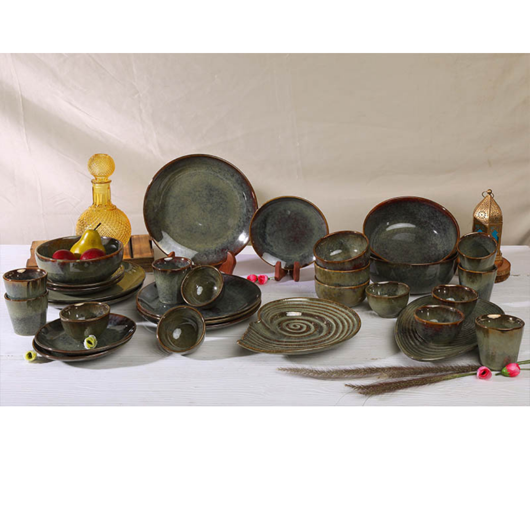 Amalfiee Handmade Navhara 28 pc Grand Dinnerware Set