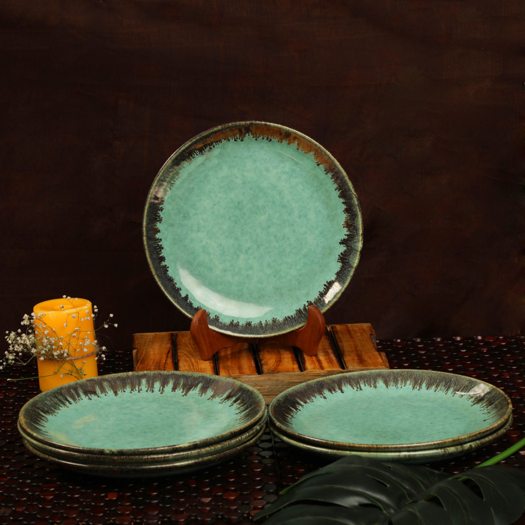 Amalfiee Peppermint Grand Premium Handmade dinner set 28pc