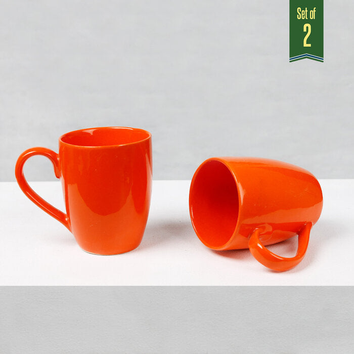 Earth Store Solid Orange Mug - Single