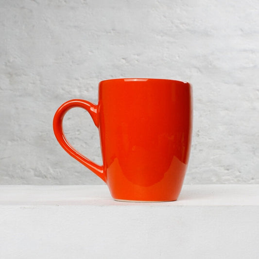 Earth Store Solid Orange Mug - Single