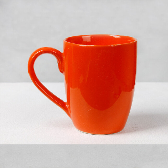 Earth Store Solid Orange Mug - Single