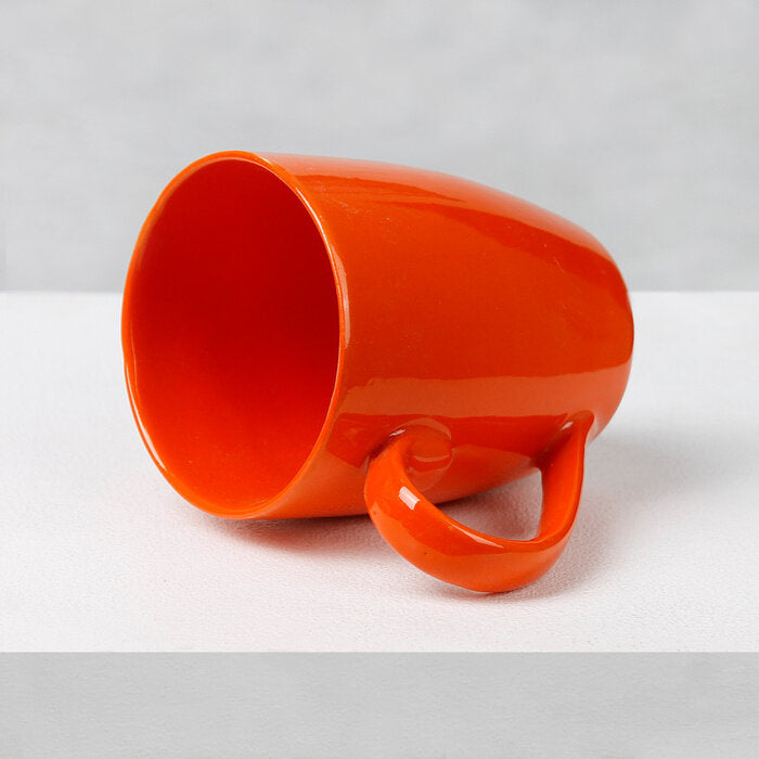 Earth Store Solid Orange Mug - Single