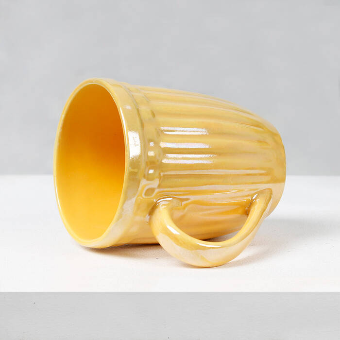 Earth Store Glam Yellow Mug - Single